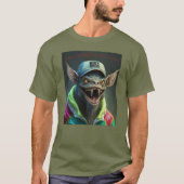 De Chupacabra die lacht T-shirt (Voorkant)