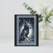 De Chupacabra Tarot Kaart (Staand voorkant)