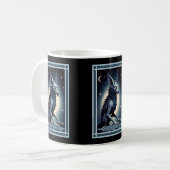 De Chupacabra Tarot Kaart Koffiemok (Voorkant links)