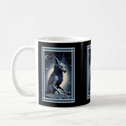 De Chupacabra Tarot Kaart Koffiemok (Links)