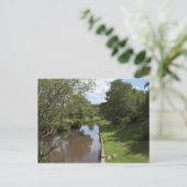 De Churnet Cheddleton Staffordshire Briefkaart (Staand voorkant)