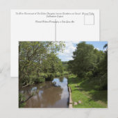 De Churnet Cheddleton Staffordshire Briefkaart (Voorkant / Achterkant)