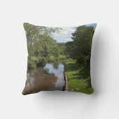 De Churnet Cheddleton Staffordshire Postcar Kussen (Achterkant)