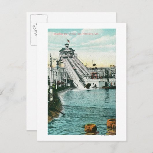 De Chutes afschieten Briefkaart (Voorkant / Achterkant)