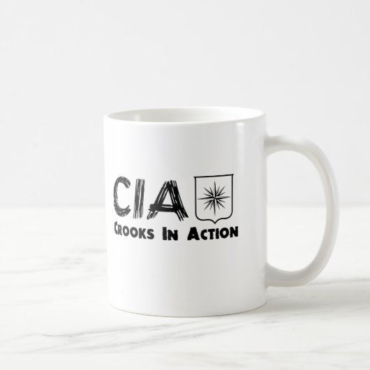 De CIA kruist in actie Koffiemok (Rechts)