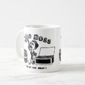 De  Cigar Advertisation Art uit het Boss-man Koffiemok (Voorkant links)