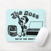 De Cigar Advertisation Art uit het Boss-man Muismat (Met muis)