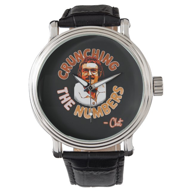 De cijfers kraken horloge (Voorkant)
