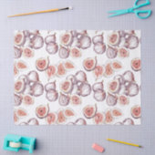 De Cijfers van de waterverf op Witte Decoupage  Tissuepapier (Craft)