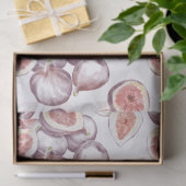 De Cijfers van de waterverf op Witte Decoupage  Tissuepapier (Geschenk)