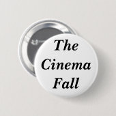 De cinematografische Herfst Ronde Button 5,7 Cm (Voorkant /achterkant)