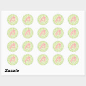 De Circle Game Ishihara Test Ronde Sticker (Vel)