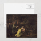 De circulaire, 1661 (olie op canvas) briefkaart (Voorkant / Achterkant)