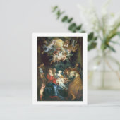 De circulaire, c.1605 (olie op canvas) briefkaart (Staand voorkant)