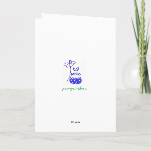 De Circus Birthday Kaart (Achterkant)