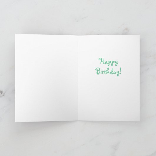 De Circus Birthday Kaart (Binnen)