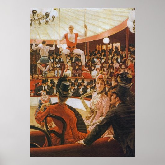 De Circus Lover, door James Tissot Poster (Voorkant)