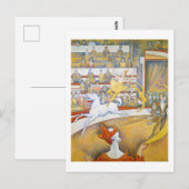 De Circus, Seurat Briefkaart (Voorkant / Achterkant)