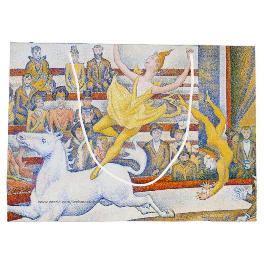 De Circus, Seurat Groot Cadeauzakje (Achterkant)