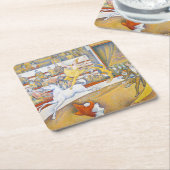 De Circus, Seurat Kartonnen Onderzetters (Schuin)