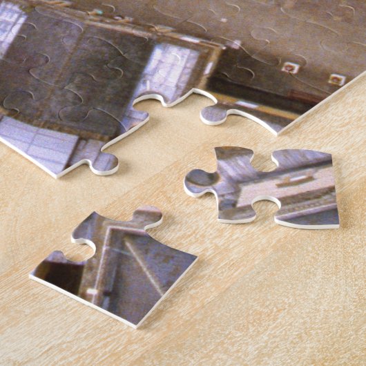 De Circus, uit de lucht, Bath. Engeland. Legpuzzel (Zijkant)