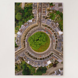 De Circus, uit de lucht, Bath. Engeland. Legpuzzel