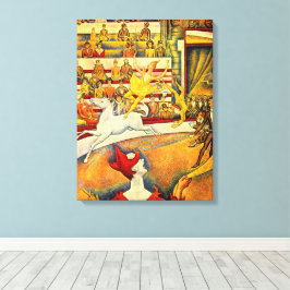 De Circus van Georges Seurat,  Kunst Canvas Afdruk
