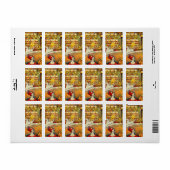 De Circus van Georges Seurat,  Kunst Etiket (Full Sheet)