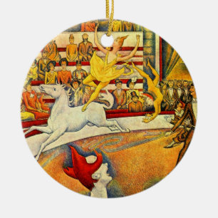De Circus van Georges Seurat,  Kunst Keramisch Ornament