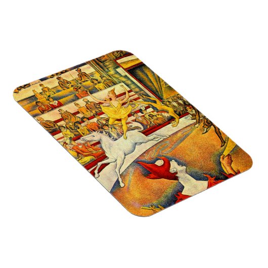 De Circus van Georges Seurat,  Kunst Magneet (Rechterzijde)