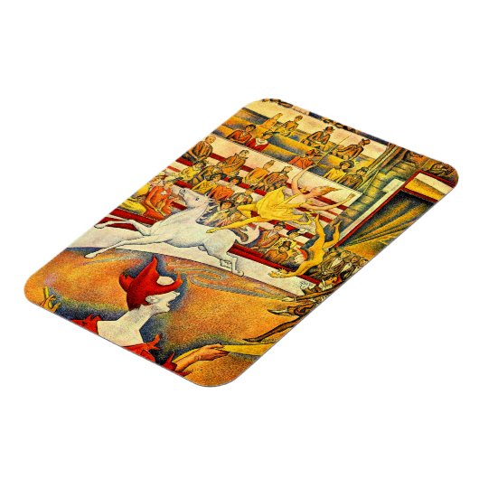 De Circus van Georges Seurat,  Kunst Magneet (Linkerzijde)