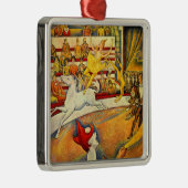 De Circus van Georges Seurat,  Kunst Metalen Ornament (Rechts)