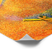 De Circus van Georges Seurat,  Kunst Poster (Hoek)