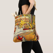 De Circus van Georges Seurat,  Kunst Tote Bag (Dichtbij)