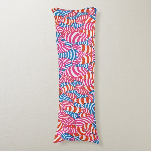 De circustent lichaamskussen (Voorkant Verticaal)