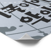 De cirkel poster (Hoek)