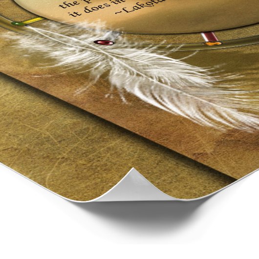 De cirkel poster (Hoek)