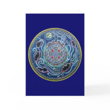 De cirkel van de Seizoenen valt Equinox Mandala