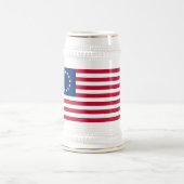 De cirkel van sterren, Amerikaanse vlag - Betsy Ro Bierpul (Center)