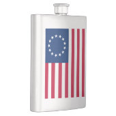 De cirkel van sterren, Amerikaanse vlag - Betsy Ro Flacon (Rechts)