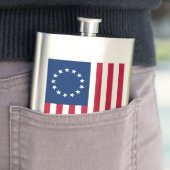 De cirkel van sterren, Amerikaanse vlag - Betsy Ro Flacon (Voorbeeld)