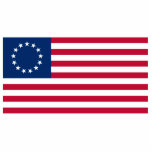 De cirkel van sterren, Amerikaanse vlag - Betsy Ro Fotobeeldje Ornament<br><div class="desc">The Circle of Stars: Het jaar was 1776, en de koloniën stonden op het punt om hun onafhankelijkheid van Groot-Brittannië te verklaren. Er werd een commissie gevormd om een vlag te ontwerpen die de nieuwe natie zou vertegenwoordigen, en ze zochten de hulp van een bekwame naaister genaamd Betsy Ross. -...</div>