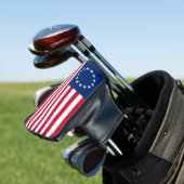 De cirkel van sterren, Amerikaanse vlag - Betsy Ro Golfheadcover (Insitu)