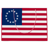 De cirkel van sterren, Amerikaanse vlag - Betsy Ro Groot Cadeauzakje (Voorkant)