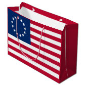 De cirkel van sterren, Amerikaanse vlag - Betsy Ro Groot Cadeauzakje (Voorkant Gekanteld)