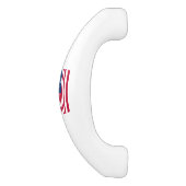 De cirkel van sterren, Amerikaanse vlag - Betsy Ro Keramische Kastgreep (Zijkant)