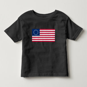 De cirkel van sterren, Amerikaanse vlag - Betsy Ro Kinder Shirts