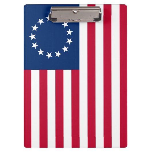 De cirkel van sterren, Amerikaanse vlag - Betsy Ro Klembord (Voorkant)