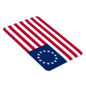 De cirkel van sterren, Amerikaanse vlag - Betsy Ro Magneet (Rechterzijde)