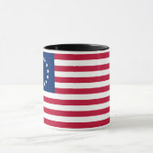 De cirkel van sterren, Amerikaanse vlag - Betsy Ro Mok (Midden)